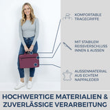 Laptoptasche mit Trolley-Schlaufe (Genarbt)