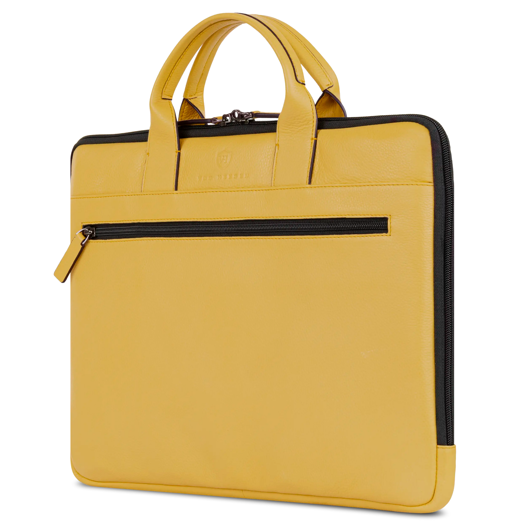 Laptoptasche mit Trolley-Schlaufe (Genarbt)