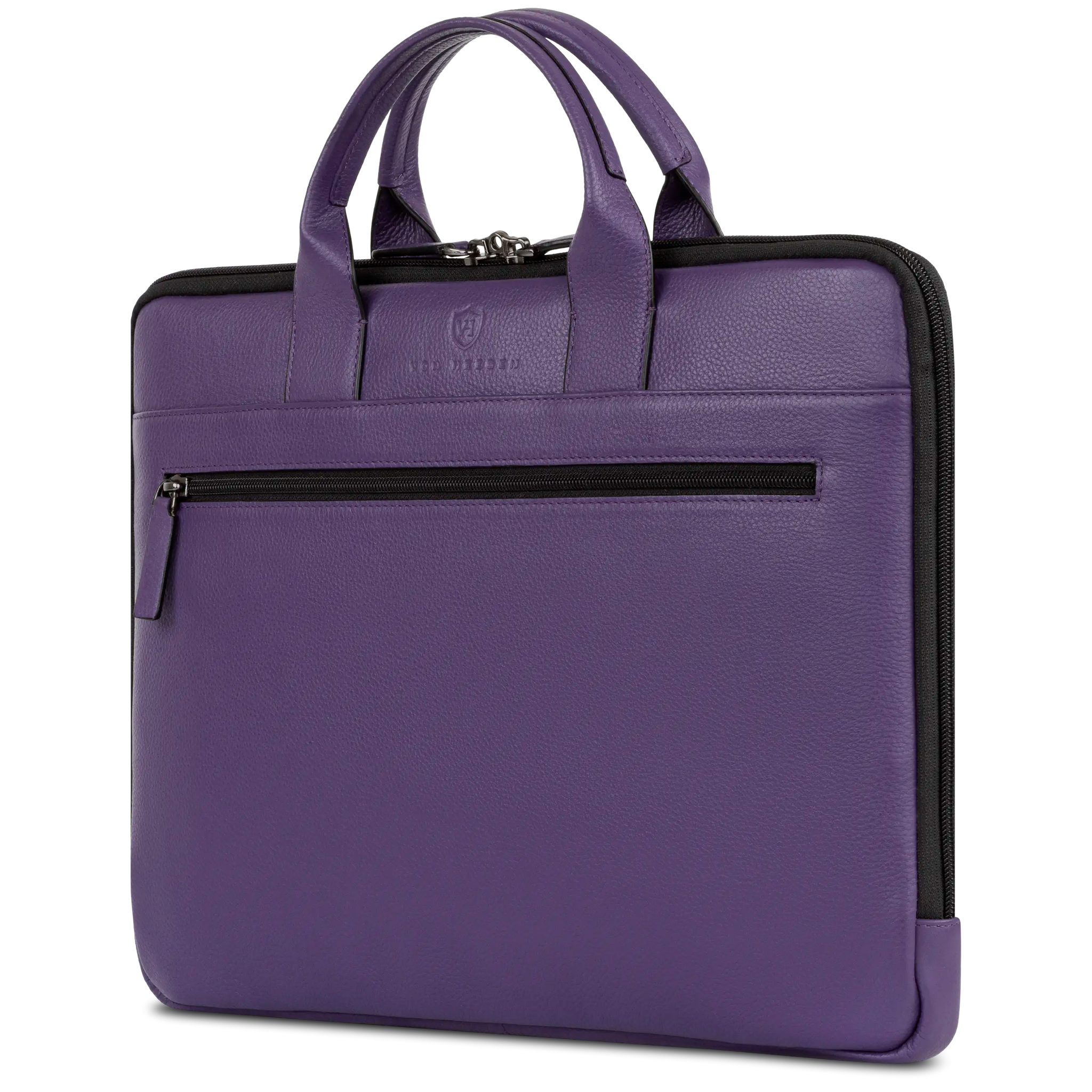 Laptoptasche mit Trolley-Schlaufe (Genarbt)