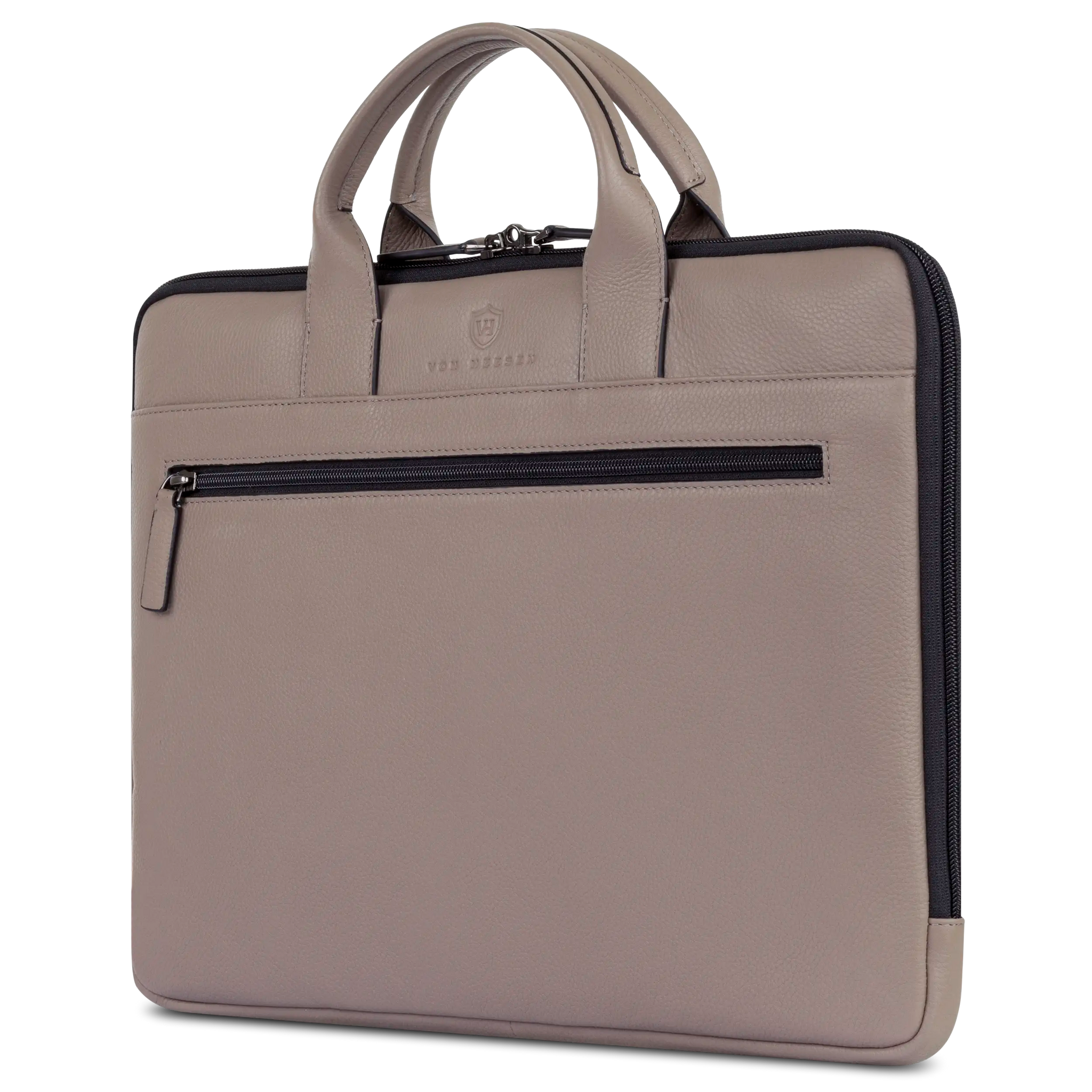 Laptoptasche mit Trolley-Schlaufe (Genarbt)