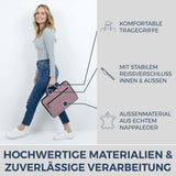 Laptoptasche mit Trolley-Schlaufe (Genarbt)