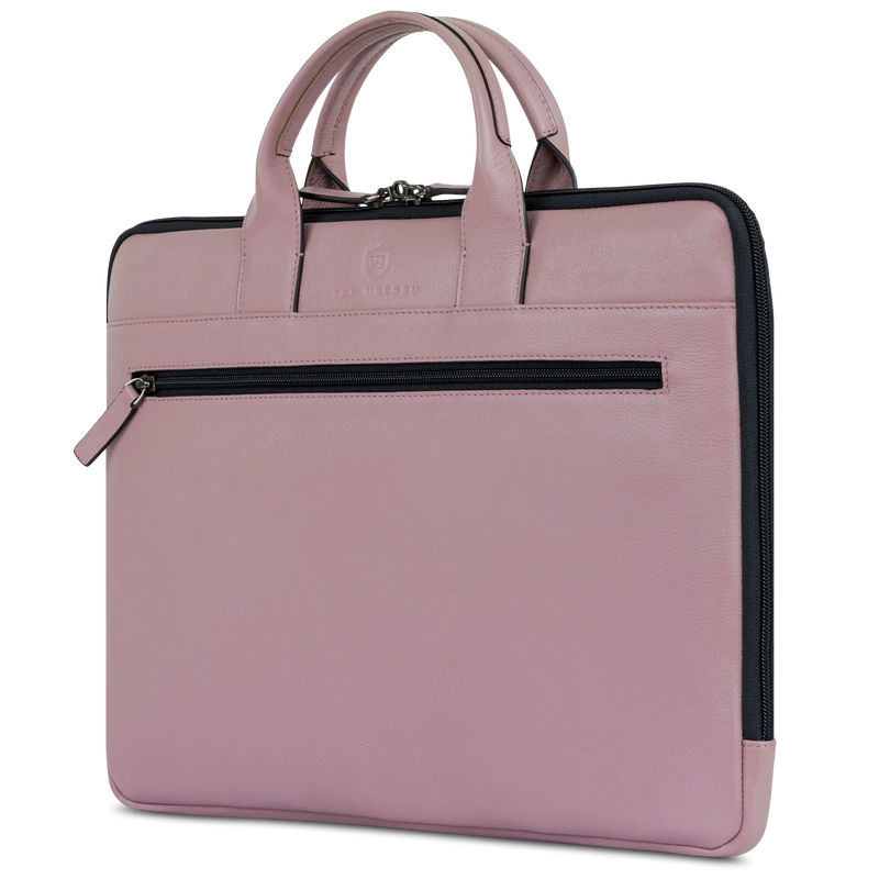 Laptoptasche mit Trolley-Schlaufe (Genarbt)