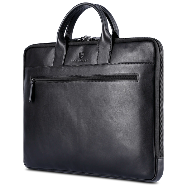 Laptoptasche mit Trolley-Schlaufe (Glatt)