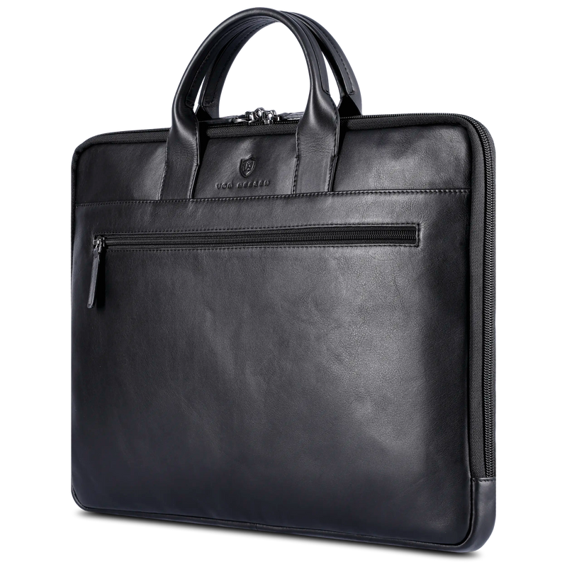 Laptoptasche mit Trolley-Schlaufe (Glatt)