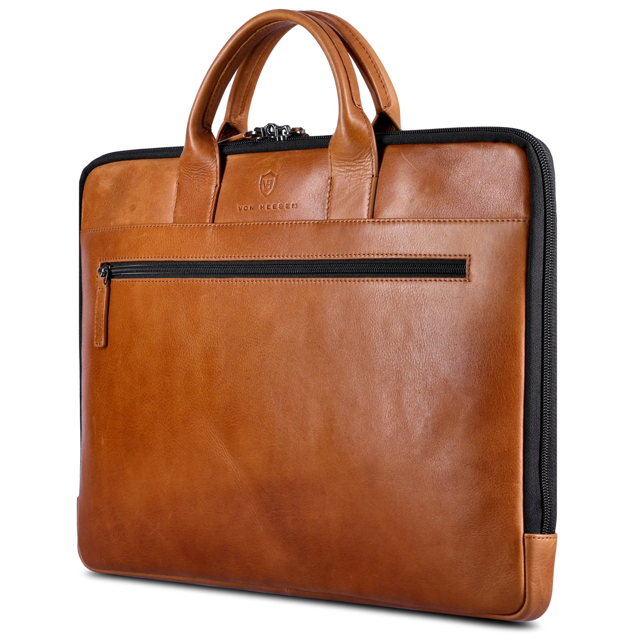 Laptoptasche mit Trolley-Schlaufe (Glatt)