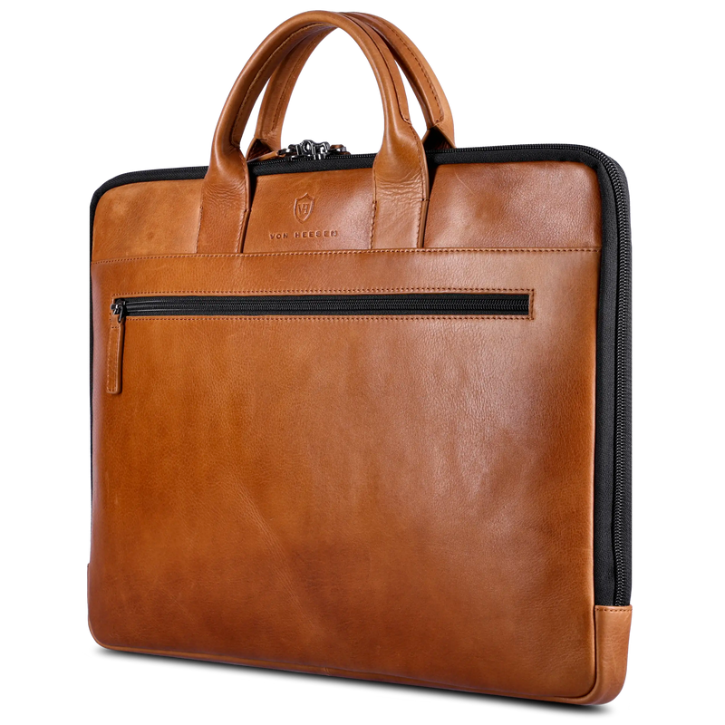 Laptoptasche mit Trolley-Schlaufe (Glatt)