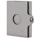 Airtag Slim Wallet mit RFID-Schutz, 5 Kartenfächer und Mini-Münzfach
