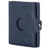 Airtag Slim Wallet mit RFID-Schutz, 5 Kartenfächer und XXL-Münzfach