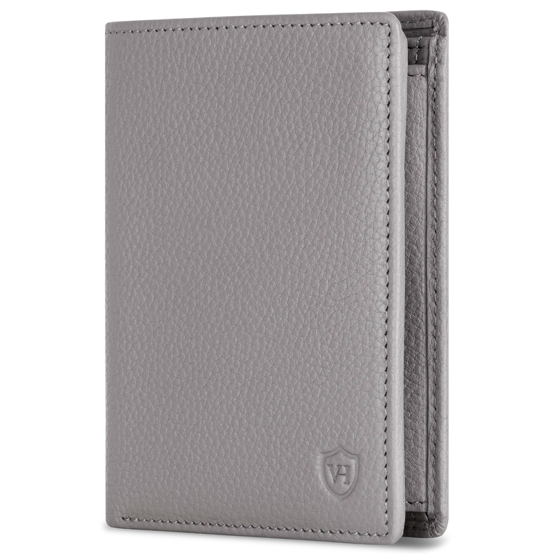 Geldbörse mit RFID-Schutz & 8 Kartenfächer (Genarbt)