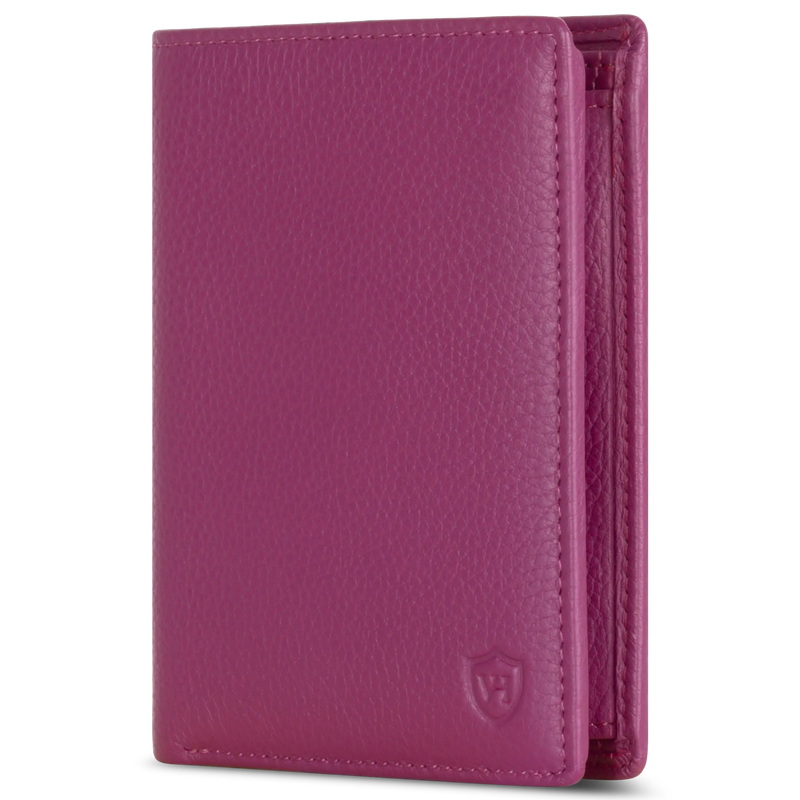 Geldbörse mit RFID-Schutz & 8 Kartenfächer (Genarbt)