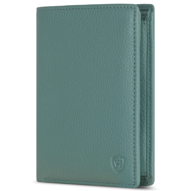 Geldbörse mit RFID-Schutz & 8 Kartenfächer (Genarbt)