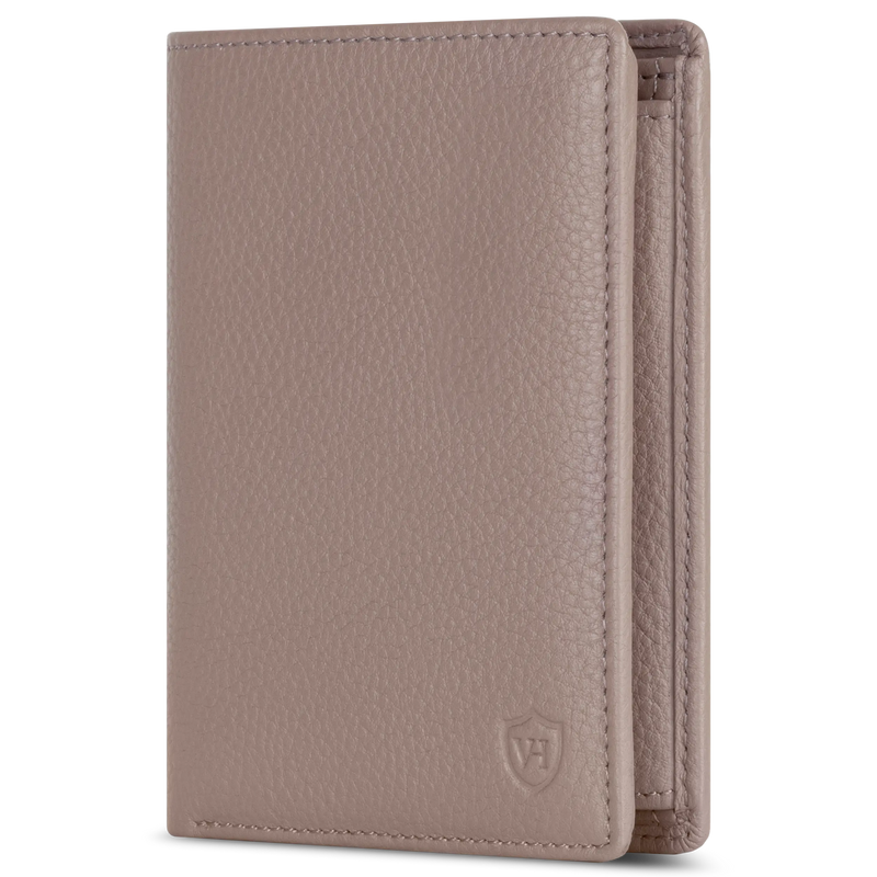 Geldbörse mit RFID-Schutz & 8 Kartenfächer (Genarbt)