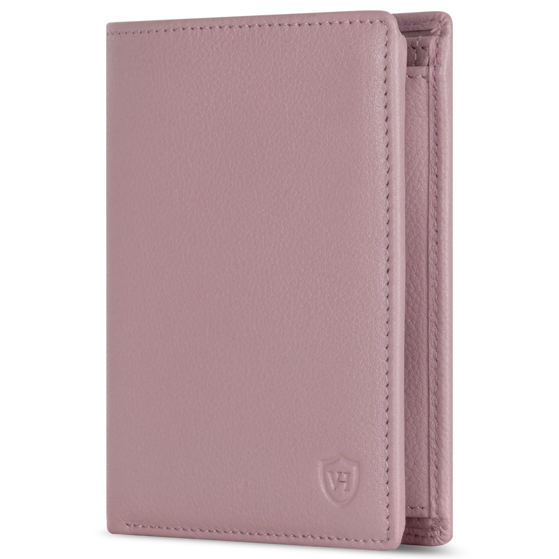 Geldbörse mit RFID-Schutz & 8 Kartenfächer (Genarbt)