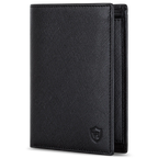 Geldbörse mit RFID-Schutz & 8 Kartenfächer (Saffiano)