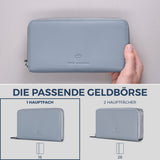 Geldbörse mit RFID-Schutz & 1 Hauptfach (Genarbt)