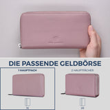 Geldbörse mit RFID-Schutz & 1 Hauptfach (Genarbt)