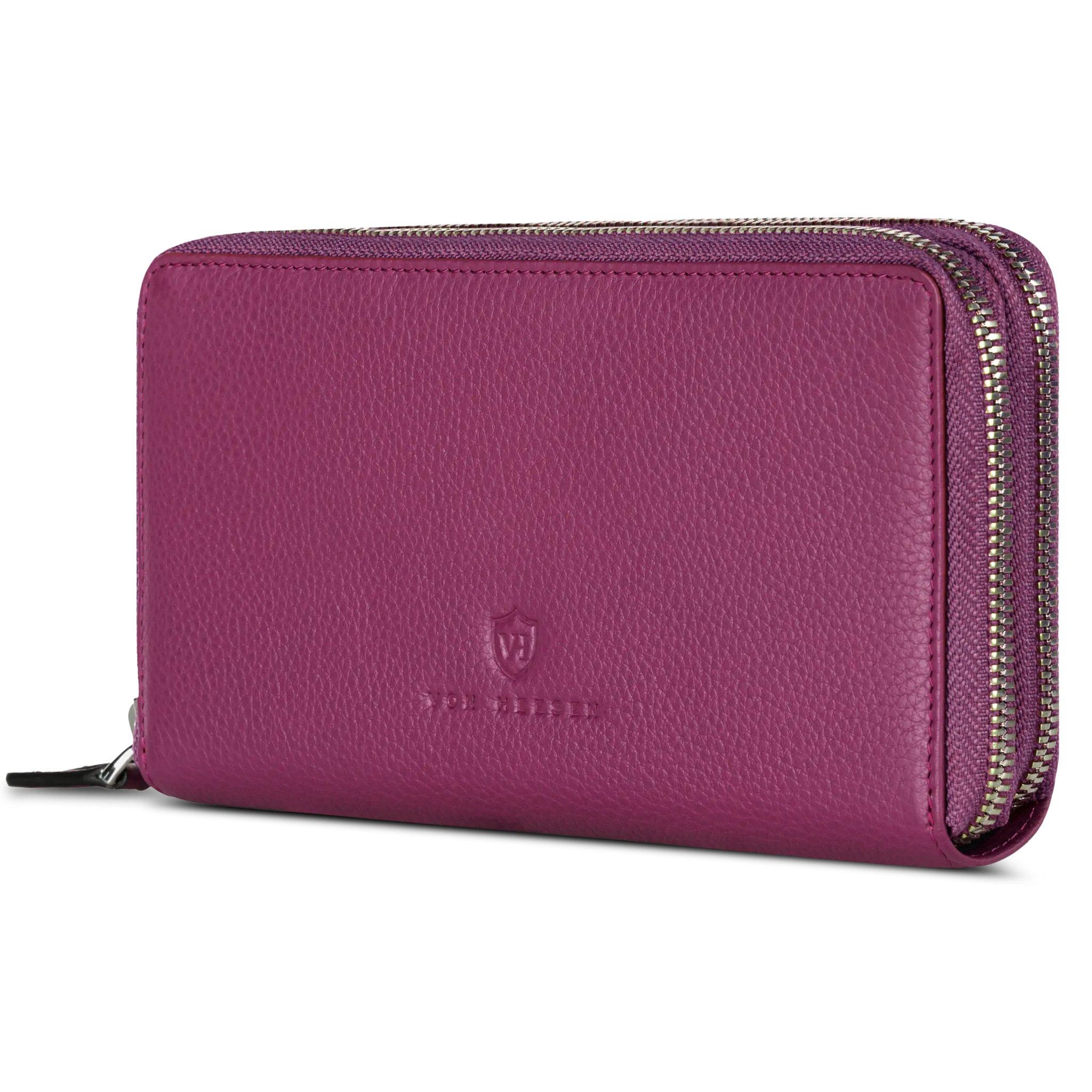 Geldbörse mit RFID-Schutz & 2 Hauptfächer (Genarbt)