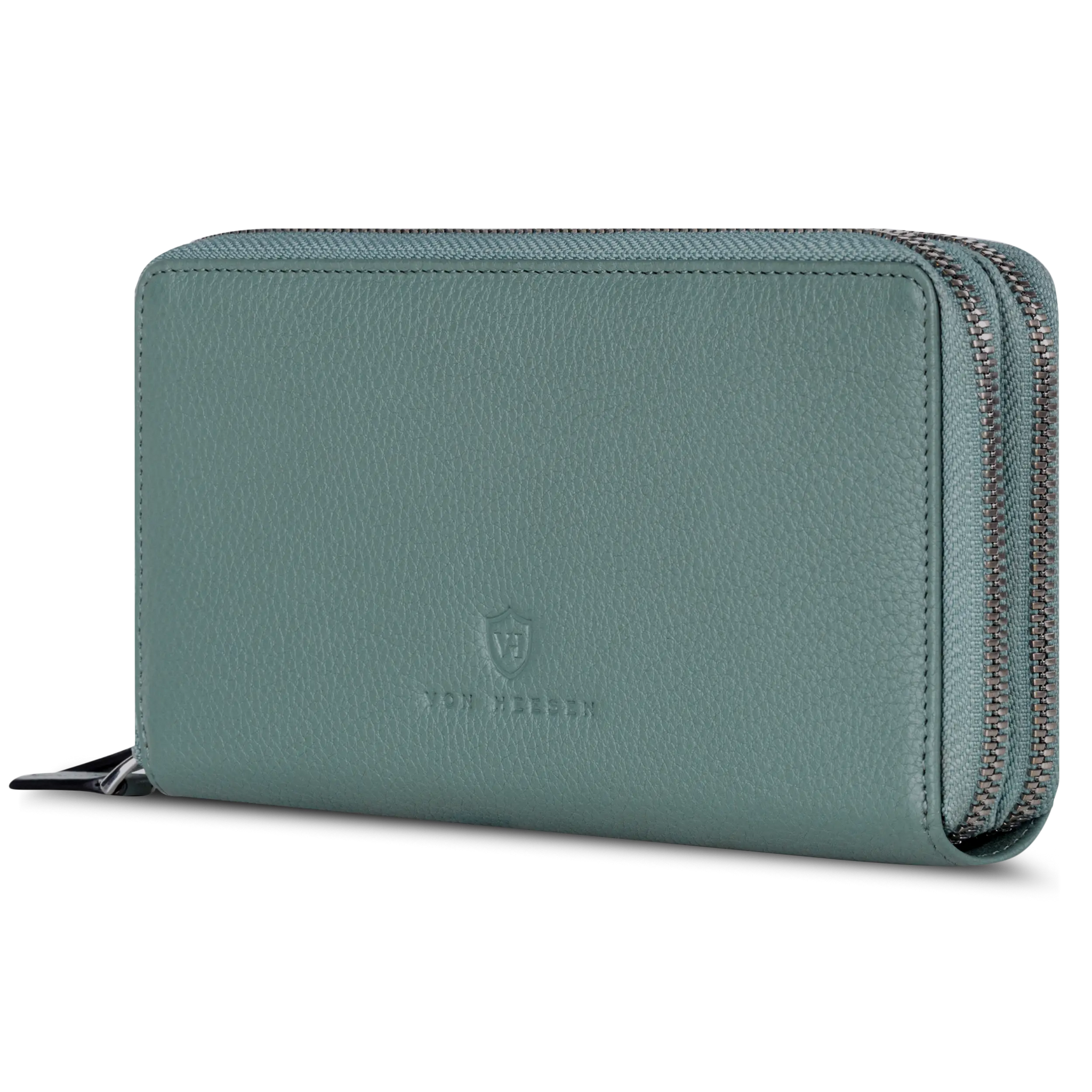 Geldbörse mit RFID-Schutz & 2 Hauptfächer (Genarbt)