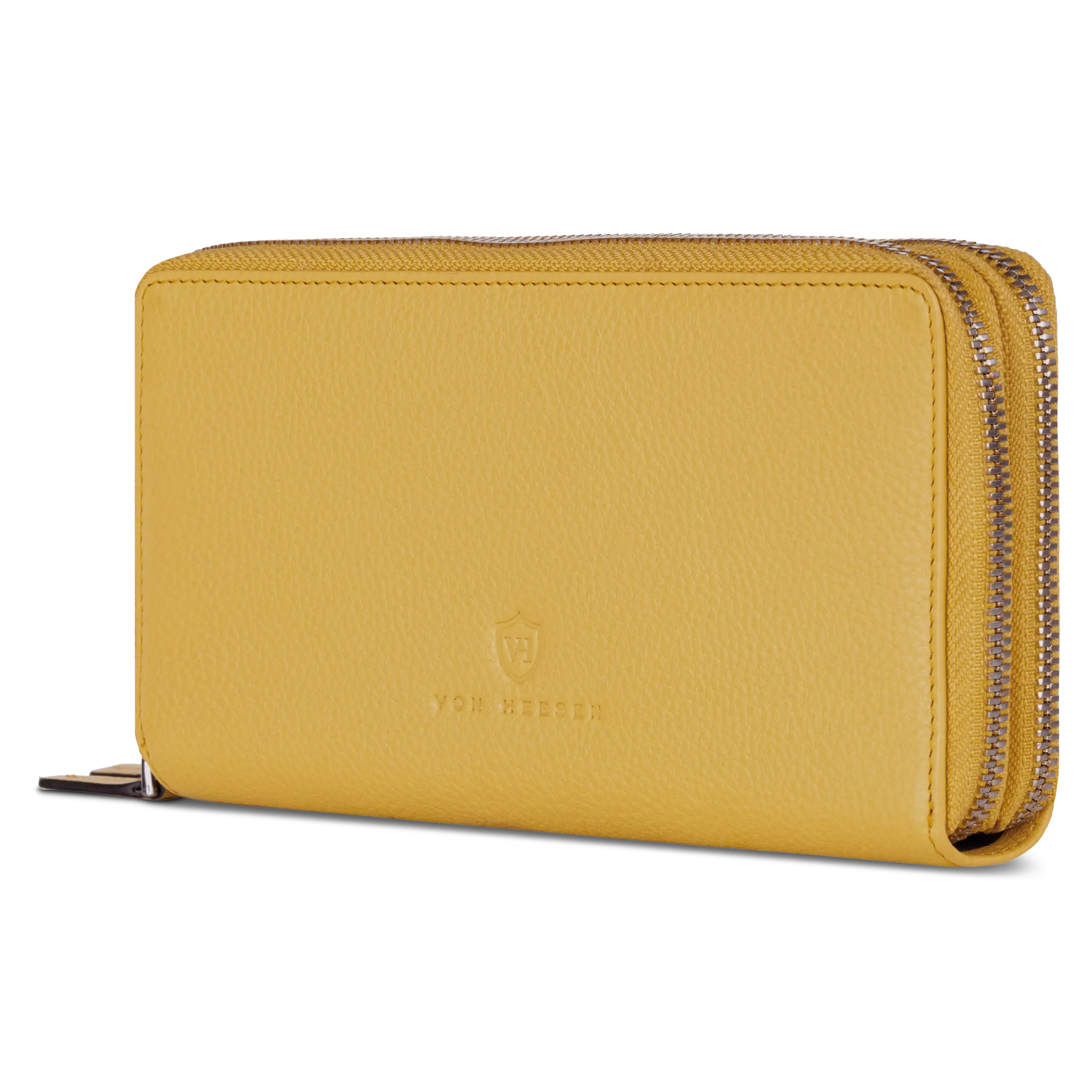 Geldbörse mit RFID-Schutz & 2 Hauptfächer (Genarbt)