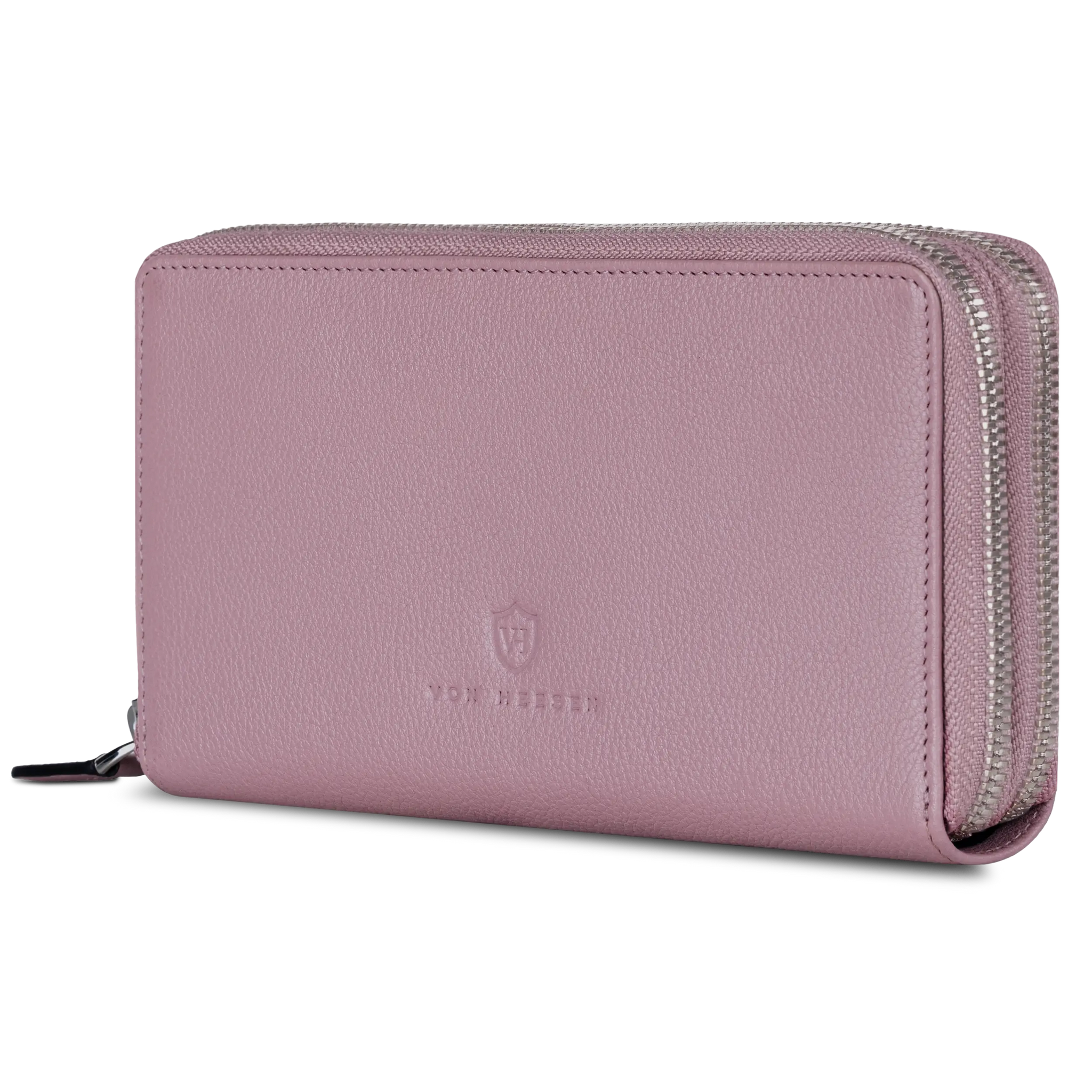 Geldbörse mit RFID-Schutz & 2 Hauptfächer (Genarbt)