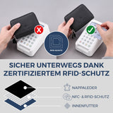 Mini-Geldbörse mit 2 Hauptfächer
