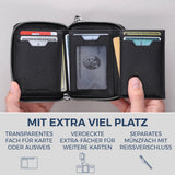 Mini-Geldbörse mit 2 Hauptfächer