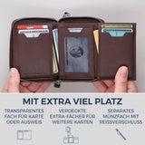 Mini-Geldbörse mit 2 Hauptfächer