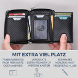 Mini-Geldbörse mit 2 Hauptfächer