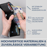 Mini-Geldbörse mit 2 Hauptfächer