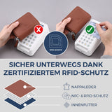 Mini-Geldbörse mit 2 Hauptfächer