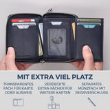 Mini-Geldbörse mit 2 Hauptfächer