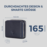 Mini-Geldbörse mit 2 Hauptfächer
