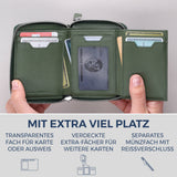 Mini-Geldbörse mit 2 Hauptfächer