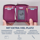 Mini-Geldbörse mit 2 Hauptfächer