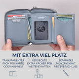 Mini-Geldbörse mit 2 Hauptfächer