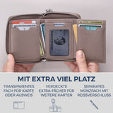 Mini-Geldbörse mit 2 Hauptfächer