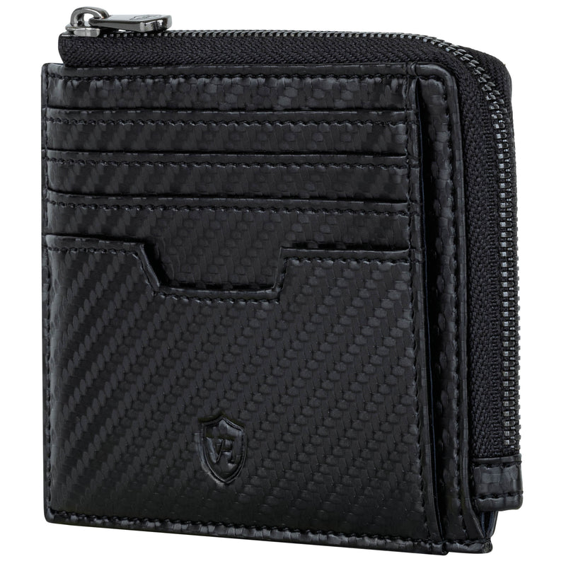 Kartenetui mit RFID-Schutz & 10 Kartenfächer (Genarbt)