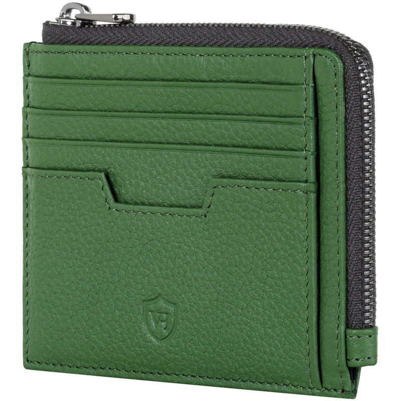 Kartenetui mit RFID-Schutz & 10 Kartenfächer (Genarbt)