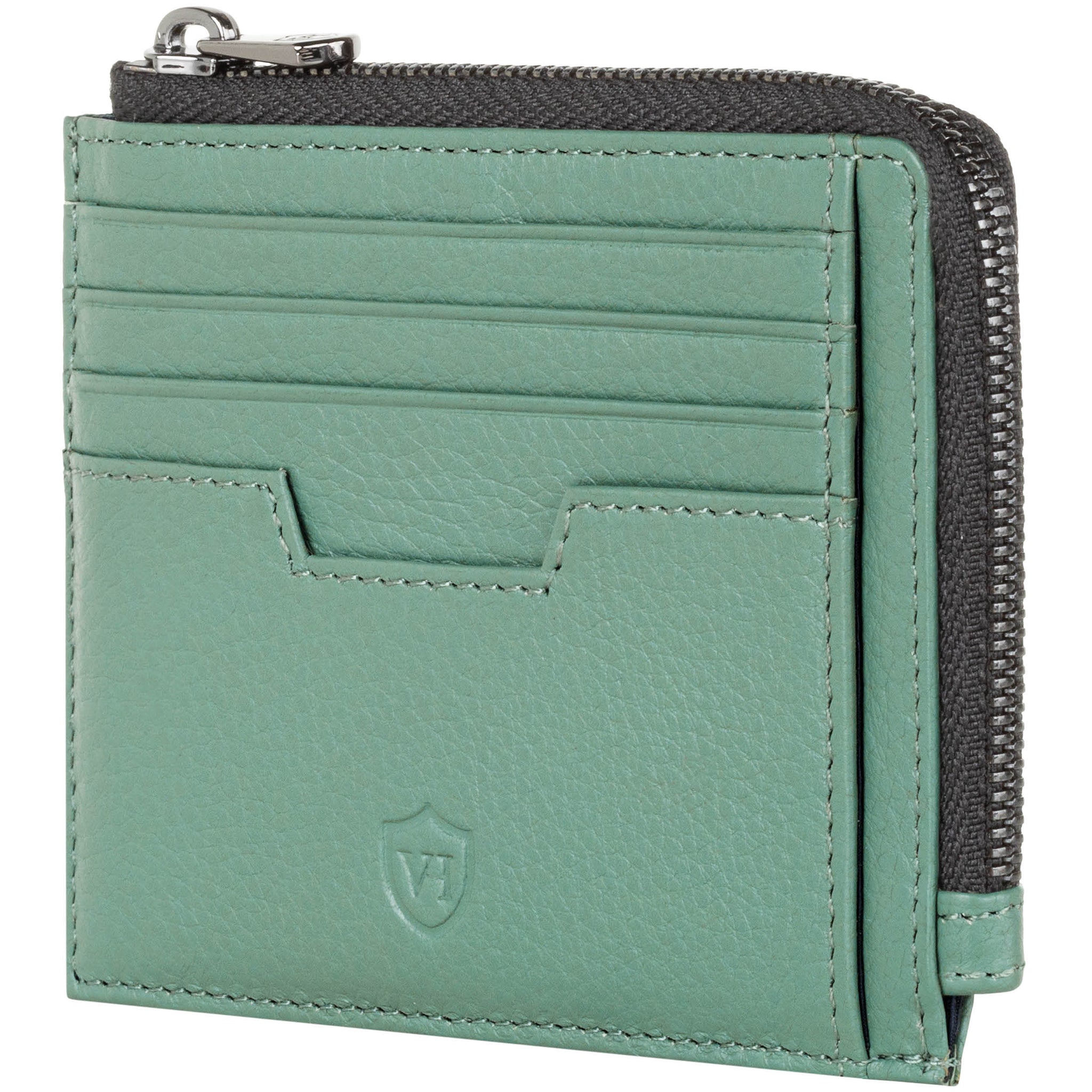 Kartenetui mit RFID-Schutz & 10 Kartenfächer (Genarbt)