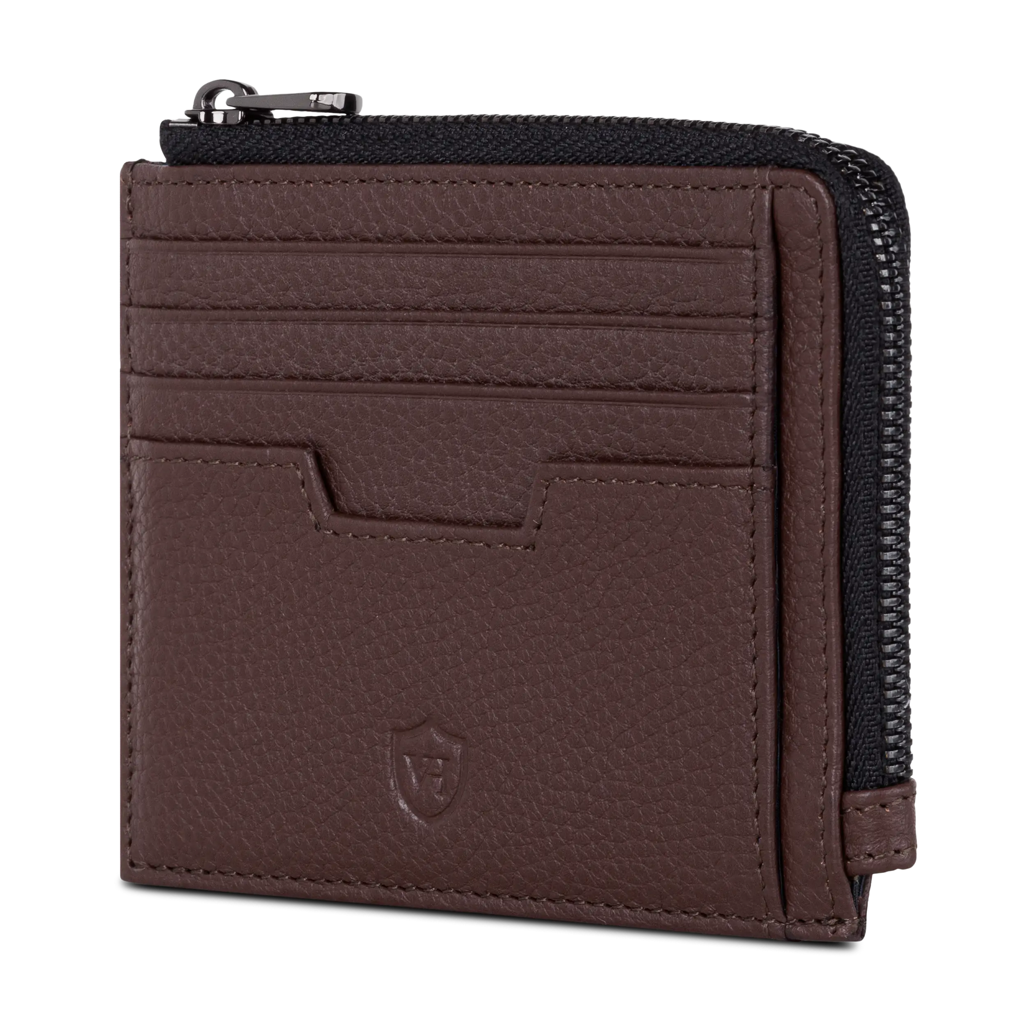 Kartenetui mit RFID-Schutz & 10 Kartenfächer (Genarbt)