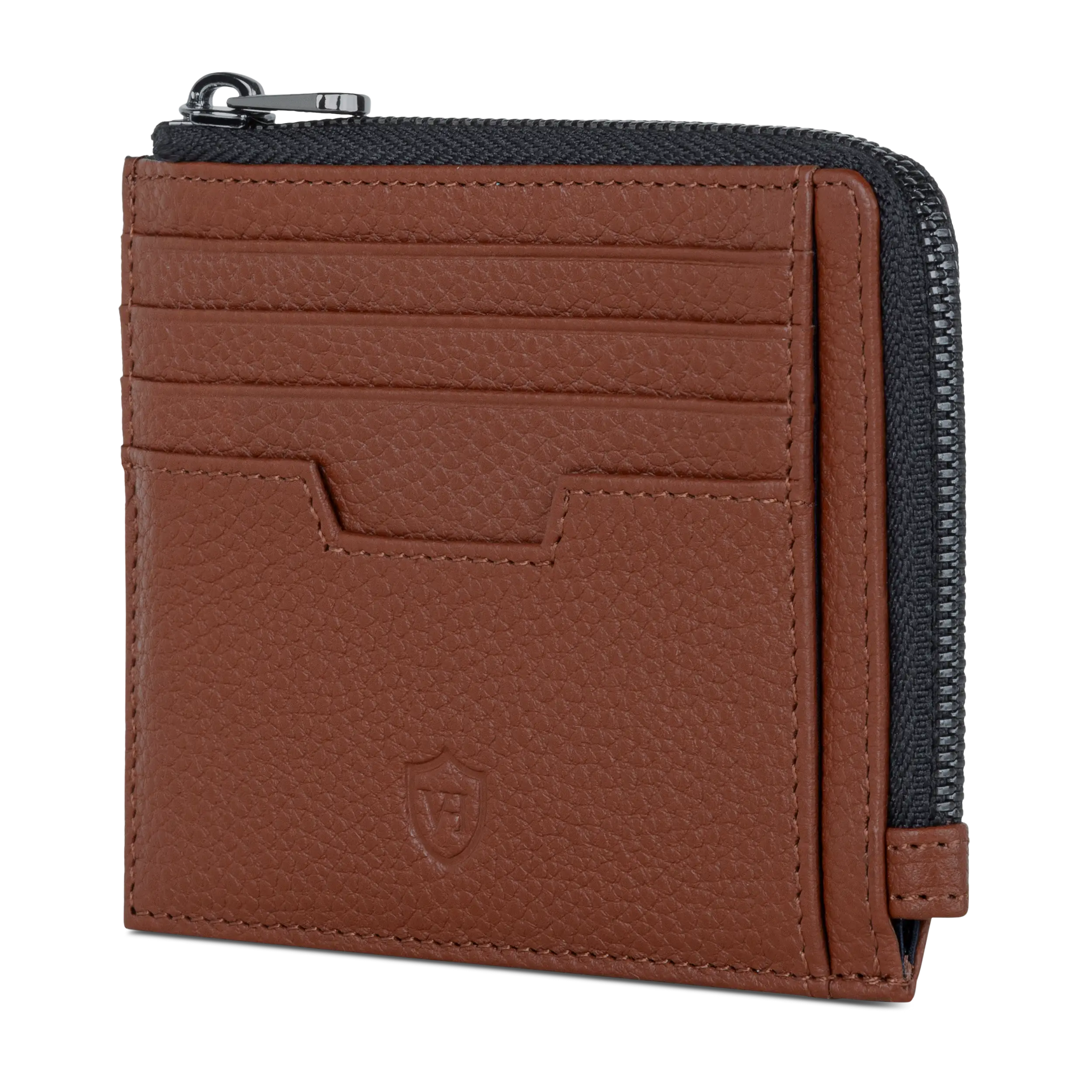 Kartenetui mit RFID-Schutz & 10 Kartenfächer (Genarbt)