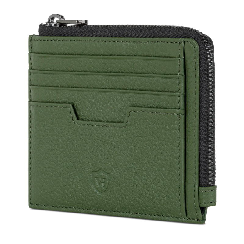 Kartenetui mit RFID-Schutz & 10 Kartenfächer (Genarbt)