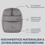 Kulturbeutel mit 1 Hauptfach (Genarbt)