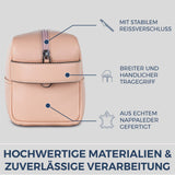 Kulturbeutel mit 1 Hauptfach (Genarbt)