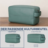 Kulturbeutel mit 1 Hauptfach (Genarbt)