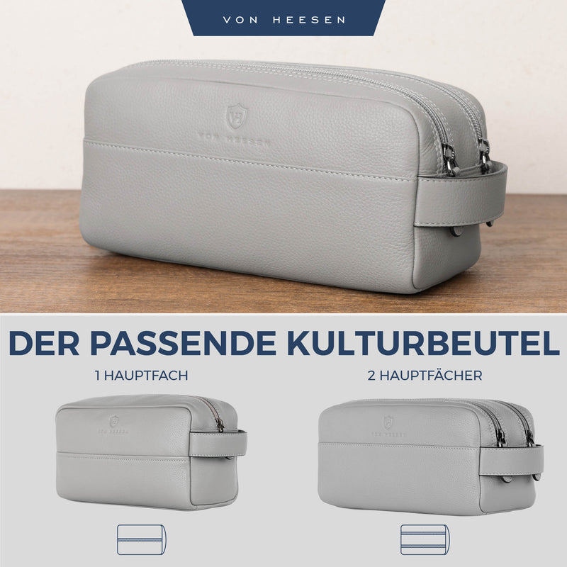 Kulturbeutel 2 Hauptfächer