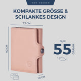 Slim Wallet mit RFID-Schutz und 6 Kartenfächer