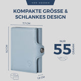 Slim Wallet mit RFID-Schutz und 6 Kartenfächer