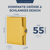 Slim Wallet mit RFID-Schutz und 6 Kartenfächer
