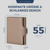 Slim Wallet mit RFID-Schutz und 6 Kartenfächer